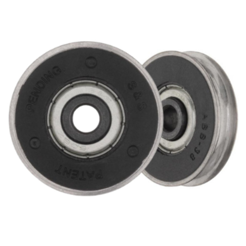Rouleau de coin avec cadre pour porte coulissante Look