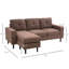 Canapé à accoudoirs encastrés 76 "-881408436