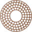 Fink Wood Fretwork Pierced Ceiling Medallion-63412000-63412005