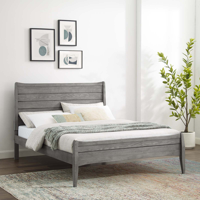 Georgia Wood Platform Bed, King