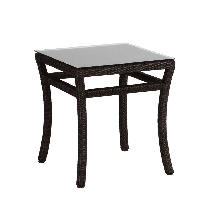 Club Outdoor Side Table, Skye Black Walnut