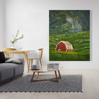 Vie à la campagne | Décoration de salon verte