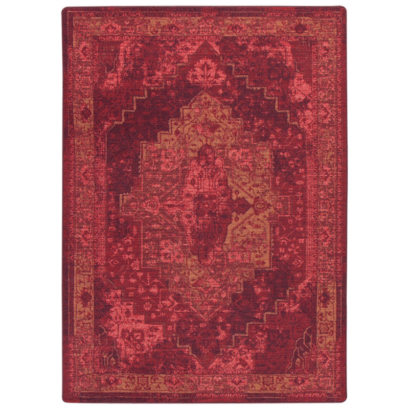 Goutier Saxon Sultan Red Oriental Area Rug, Rectangle 5'4" x 7'8"