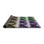 Tapis violet/rouge/vert à motif-2026006881