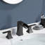Chute d'eau 8 po Robinet pour salle de bain à poignée double en acier inoxydable-103539574