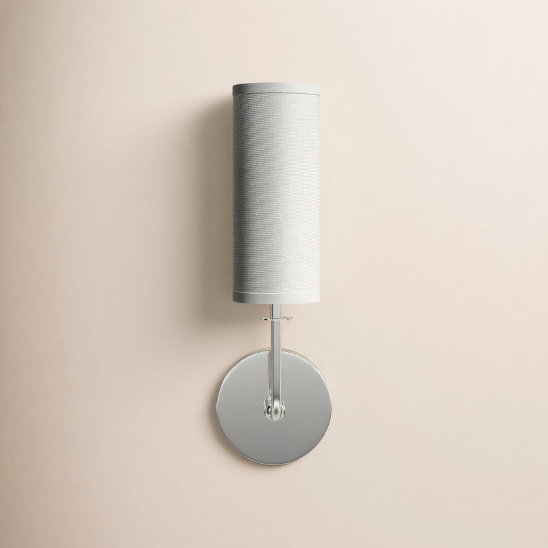 Jordan 1 - Light Wall Sconce in Polished Nickel, Nickel