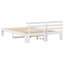 Bed Frame with Headboard Solid Pine Wood-2092905519-2092905531
