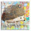 «Hedgie» par Judy Verhoeven, art mural en verre acrylique-1572090931
