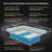 14'' Medium-Firm Euro Top Cooling Memory Foam Hybrid Mattress Bed in a Box-118441602-118441604