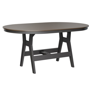 Harbor Outdoor Oval Bar Table