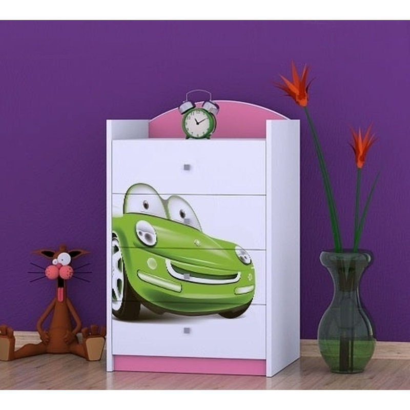 Noblitt Kids 4 - Drawer Chest, Pink