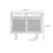 Modern Burlywood Solid Wood Sideboard