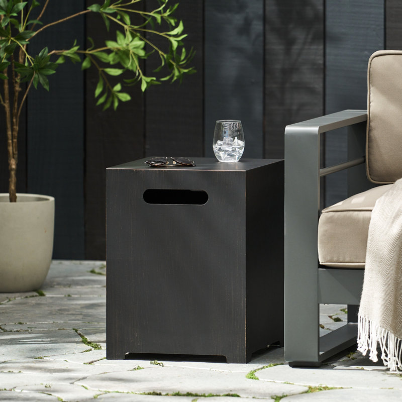 Table d'appoint Chic Brown + Gold