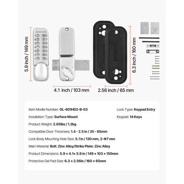 Product Dimensions