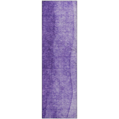 Tapis mauve Premium lavable à la machine