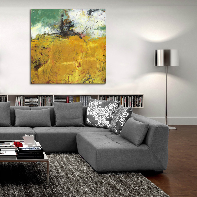 " Abundant " by Linda Nickell, 36" H x 36" W