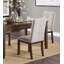 Ensemble de 2 chaises en chenille