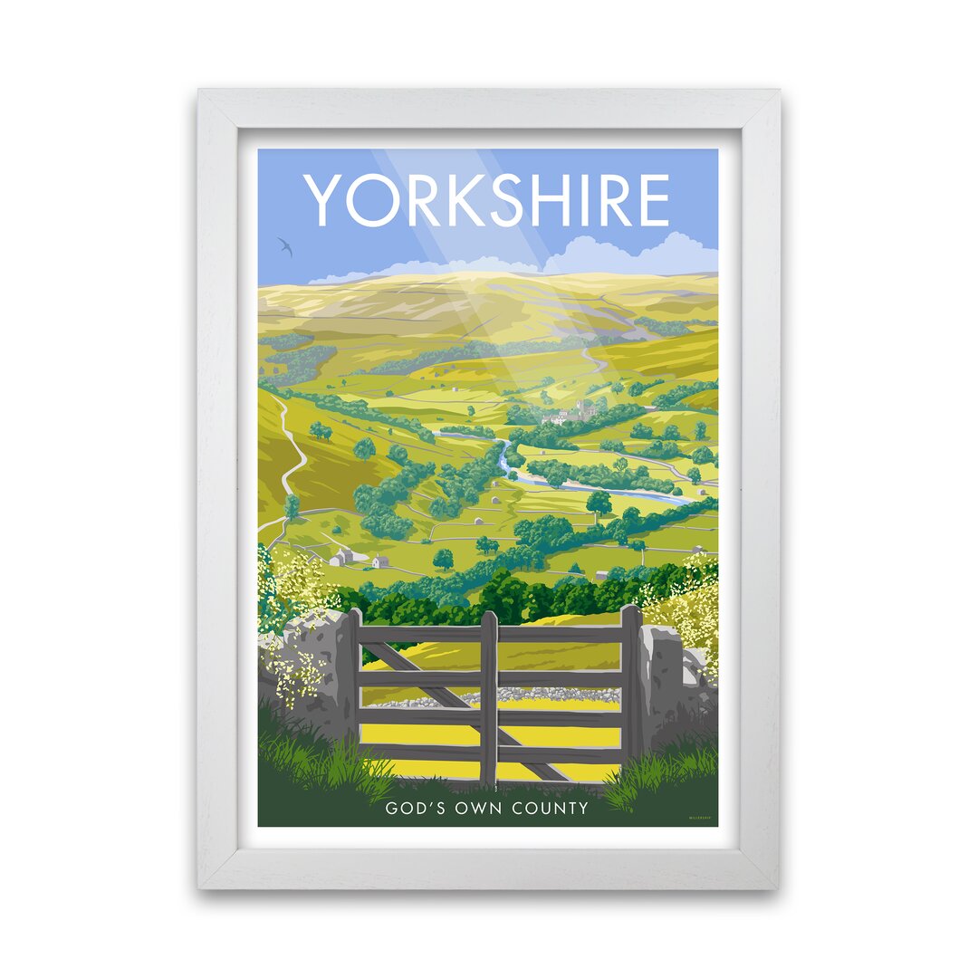 Poster Yorkshire von Stephen Millership