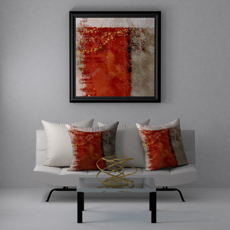 Reversible Throw Pillow, 20" x 20"