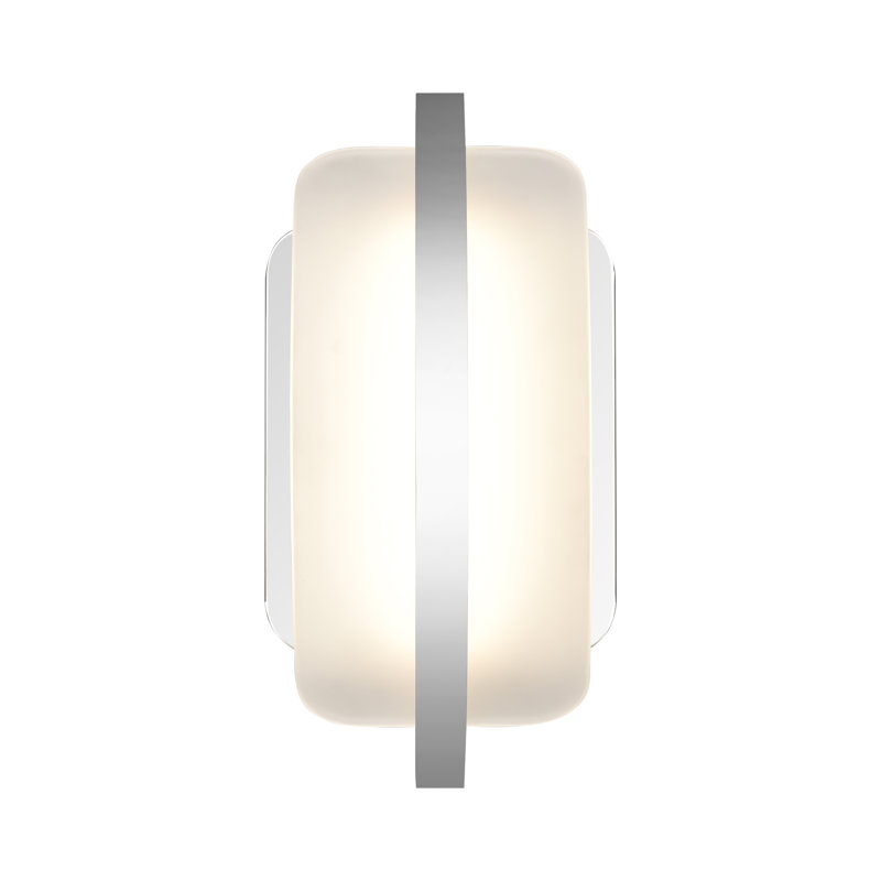 Éclairage pour meuble-lavabo à DEL 5,5 po Curvato - Chrome poli, H 11 po x l 5,5 po x P 4 po, 10 W