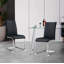 Chaise d'appoint en similicuir
