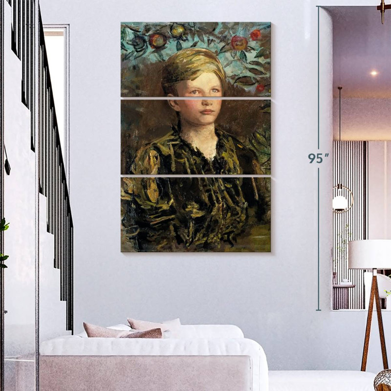 Leisha Townsend Bradley Martin 1919, 74" H x 48" W