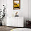 Table d'appoint Three Doors - Blanc