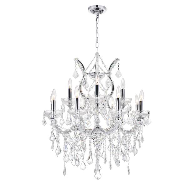 Astoria Grand Orr 25 - Light Dimmable Tiered Chandelier | Wayfair