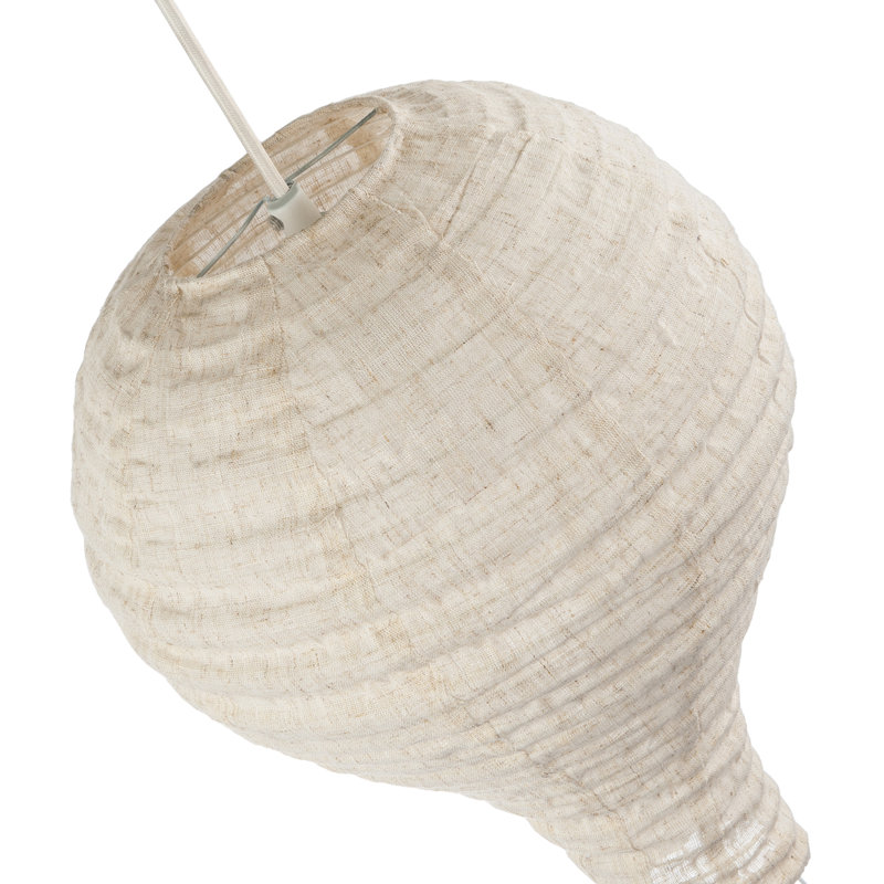 49cm H Fabric Novelty Pendant Shade ( No Direct Attachment Method ) in Beige