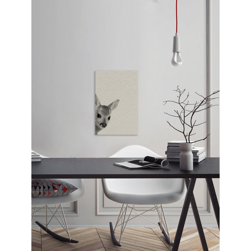 Fawn Surprise - Drawing on Canvas, 61cm H x 41cm W