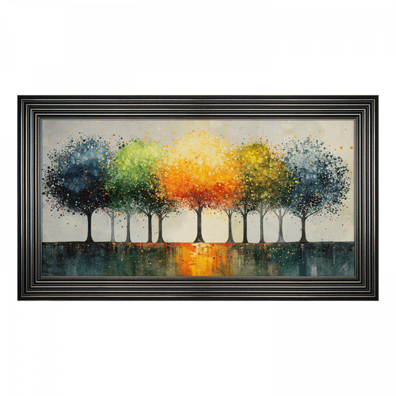Single Picture Frame Print on Paper / Printed Veneer