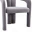 Ensemble de 2 fauteuils d'appoint / de salle à manger / de barils en tissu de velours de conception contemporaine