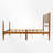 Wood Platform Bed Four Poster Bed-647872040-647872042