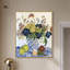 Fleurs et fruits sur toile Modern Farmhouse par Art Remedy-113222067-113222065