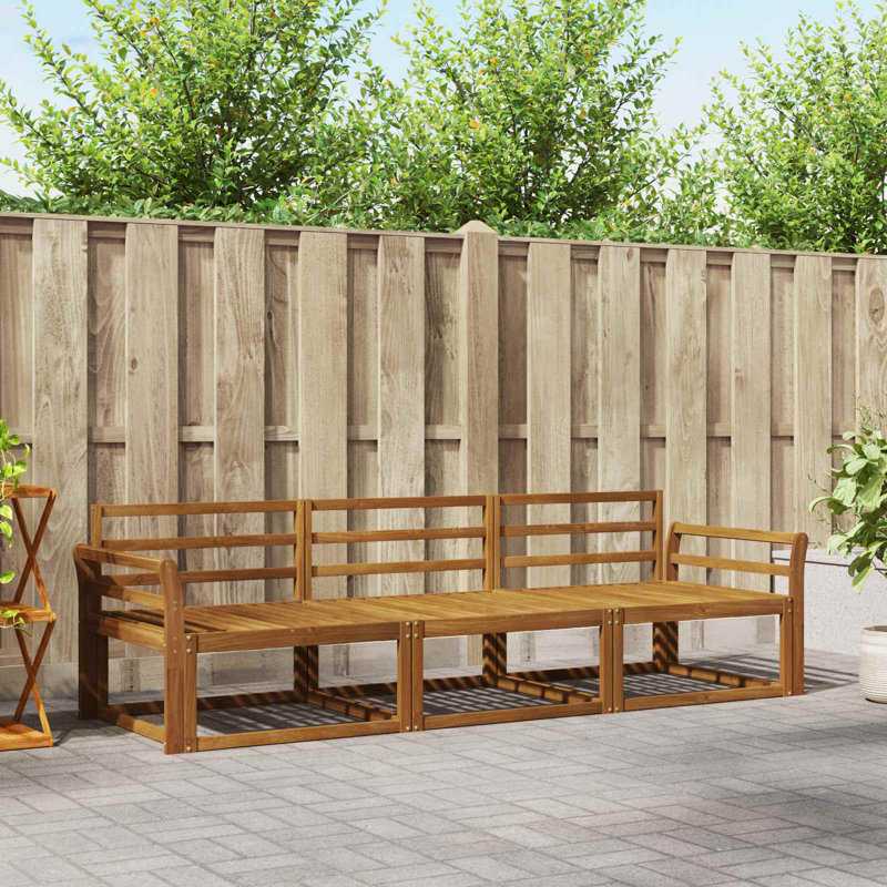 254cm Wide Patio Sectional Set