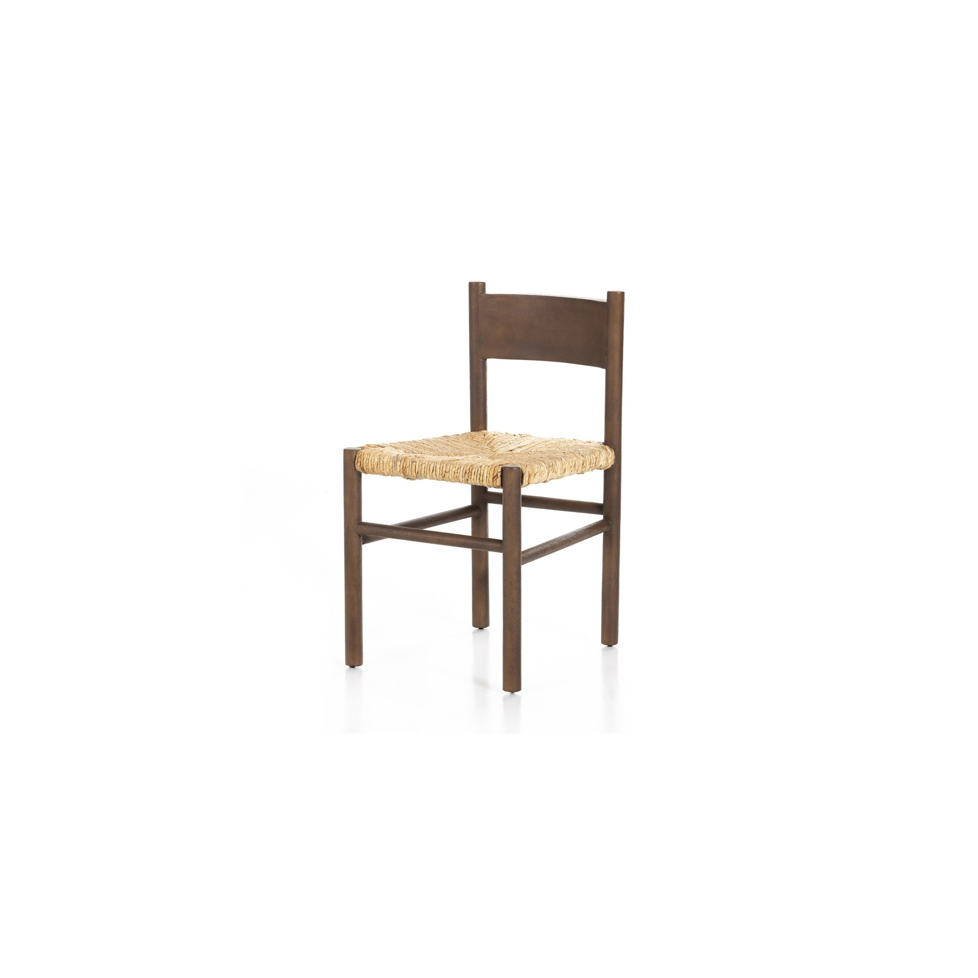 Loretta Solid Wood Side Chair, Dark Brown, Dark Brown
