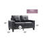 Causeuse modulaire, NOIR-940315108