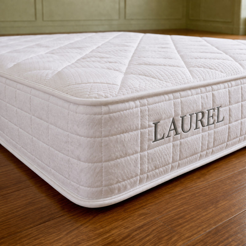 Laurel Reverso 1000 Pocket Hybrid Mattress – 12" Desire Deco Ltd Pocket Sprung 1000 Mattress, Small Double (4')