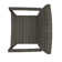 Outdoor Patio Square Dining Table with Dining Chairs