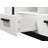 70.5" White Finish TV Stand With Drawers