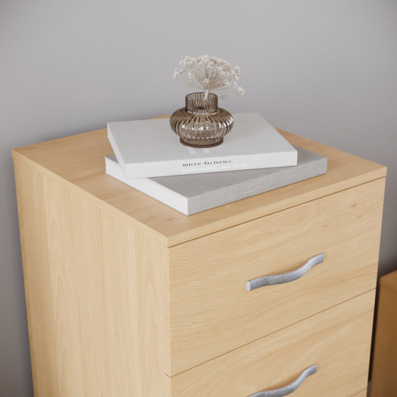 Maybery 34.5cm W 5 - Drawer Chest of Drawers, Pine