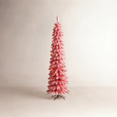 Gwendia Lighted Pine Christmas Tree