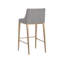 Dionne Upholstered Stool with Metal Frame-1174693905