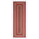 Burkleigh Farmhouse Braided Red Jute Area Rug