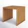 Knightly Square Teak Outdoor Side Table