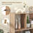 Open Shelf Bookcase Mid Century Modern Cube Bookshelf With 4 Compartments-1475263573
