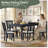 Deral Farmhouse Upholstered Dining Chairs, Gray-129849085