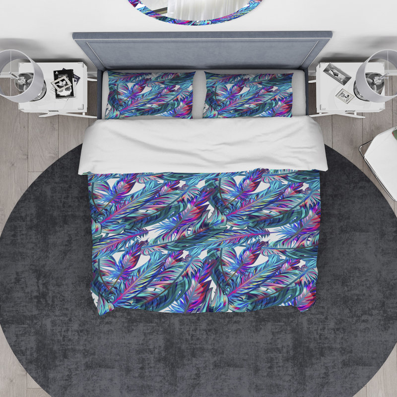 Ensemble de housse de couette designart, Housse simple + 1 taie décorative