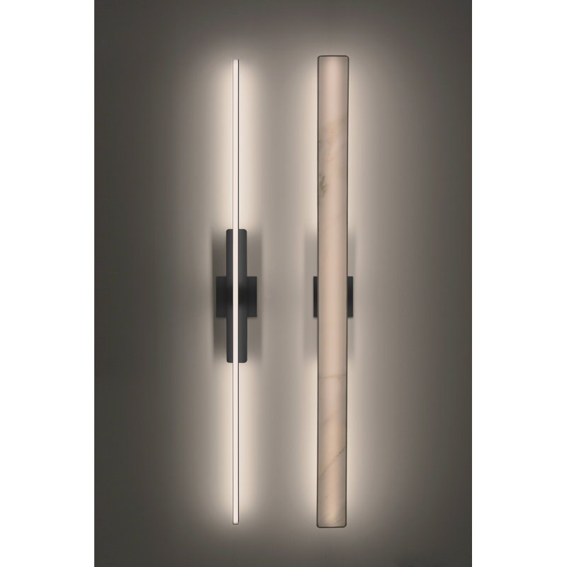 Fly 3.66" Aluminum LED Flush Mounted Sconce