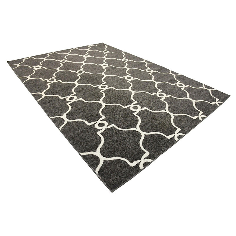 Outdoor Veranda Area Rug Midnight Color, Rectangle 6' x 9'